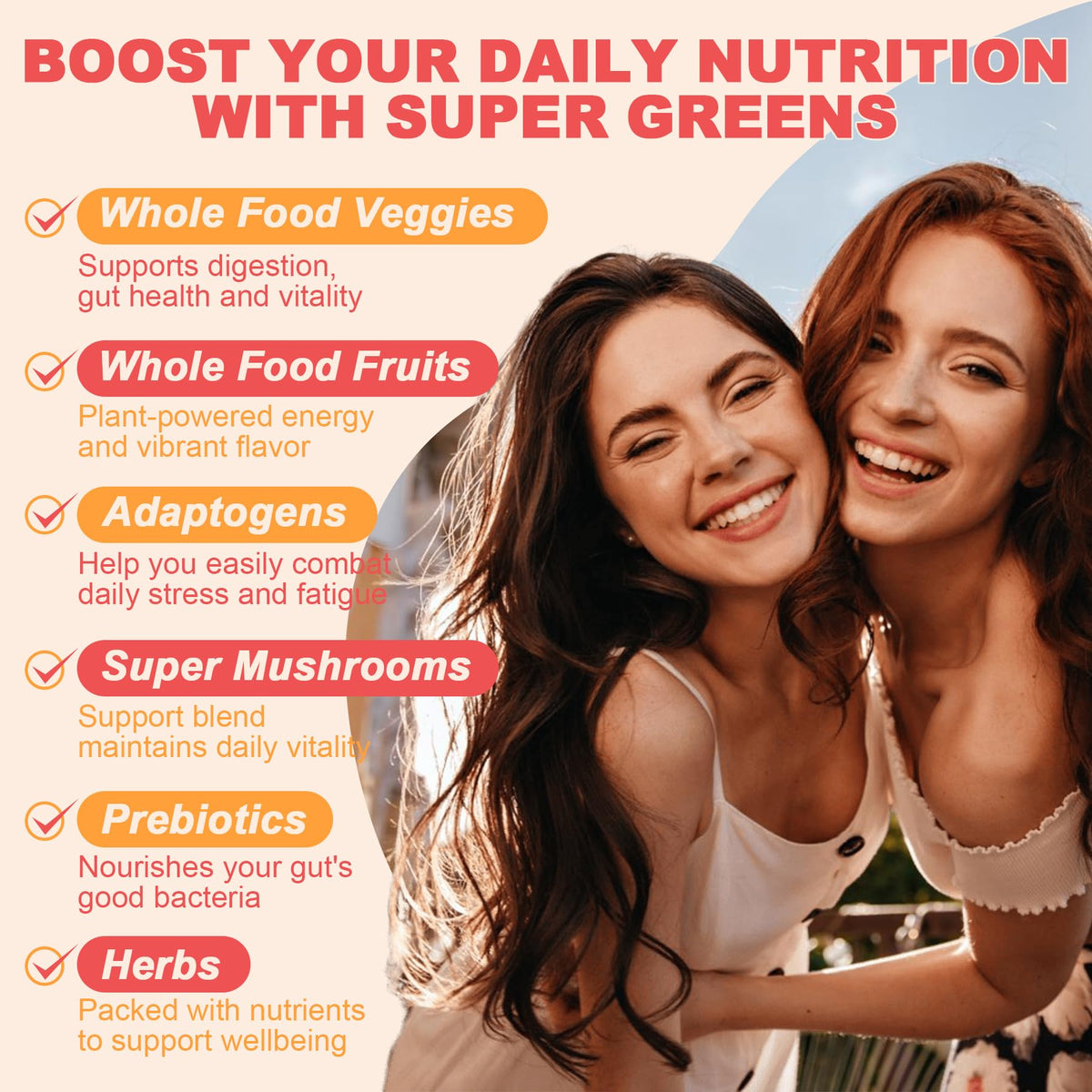 10g Fiber Gummies for Adults with Probiotics, Sugar Free Fiber Supplement with Organic Super Greens & Digestive Enzymes, Supports Gut Health, - FENGGESTORE20