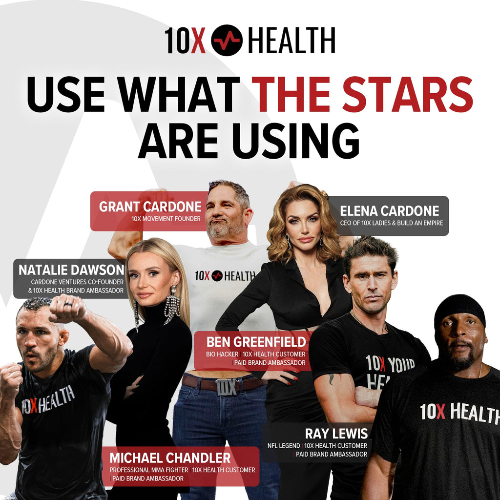 10X Health Magnesium Supplements - High-Absorption Magnesium Citrate for Sleep, Muscle & Nerve Support - FENGGESTORE20