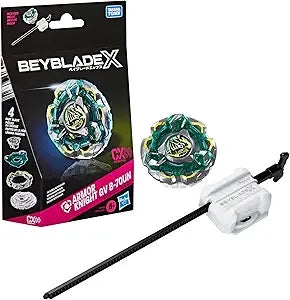 Beyblade X Fortress Knight GV 8-70UN CX Infinity Starter Pack Set, Takara Tomy Defense Type Top and Launcher, Battling Tops Game Toys, Ages 8+