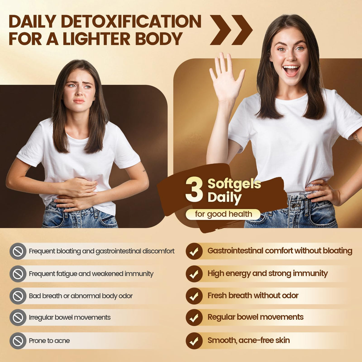 18-in-1 Black Walnut Wormwood Cleanse for Humans, 80 Day Supply, Serving, Rapid Gut Cleanse & Digestive Health with Clove, Garlic, Turmeric, Pumpkin Seed, - FENGGESTORE20