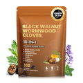 18-in-1 Wormwood Black Walnut Clove Parasite Cleanse | Gut Cleanse & Detox ,Digestive Balance with Garlic, Turmeric, Pumpkin Seed, Oregano - FENGGESTORE20
