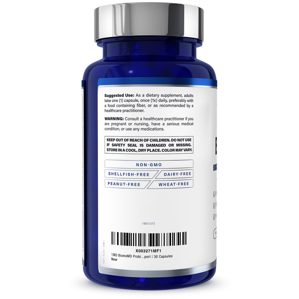 1MD Nutrition BiomeMD Probiotics for Women - Daily Prebiotics and Probiotics for Women - More Than 60 Billion CFUs, 15 Strains - Womens Probiotic to Support Urinary - FENGGESTORE20