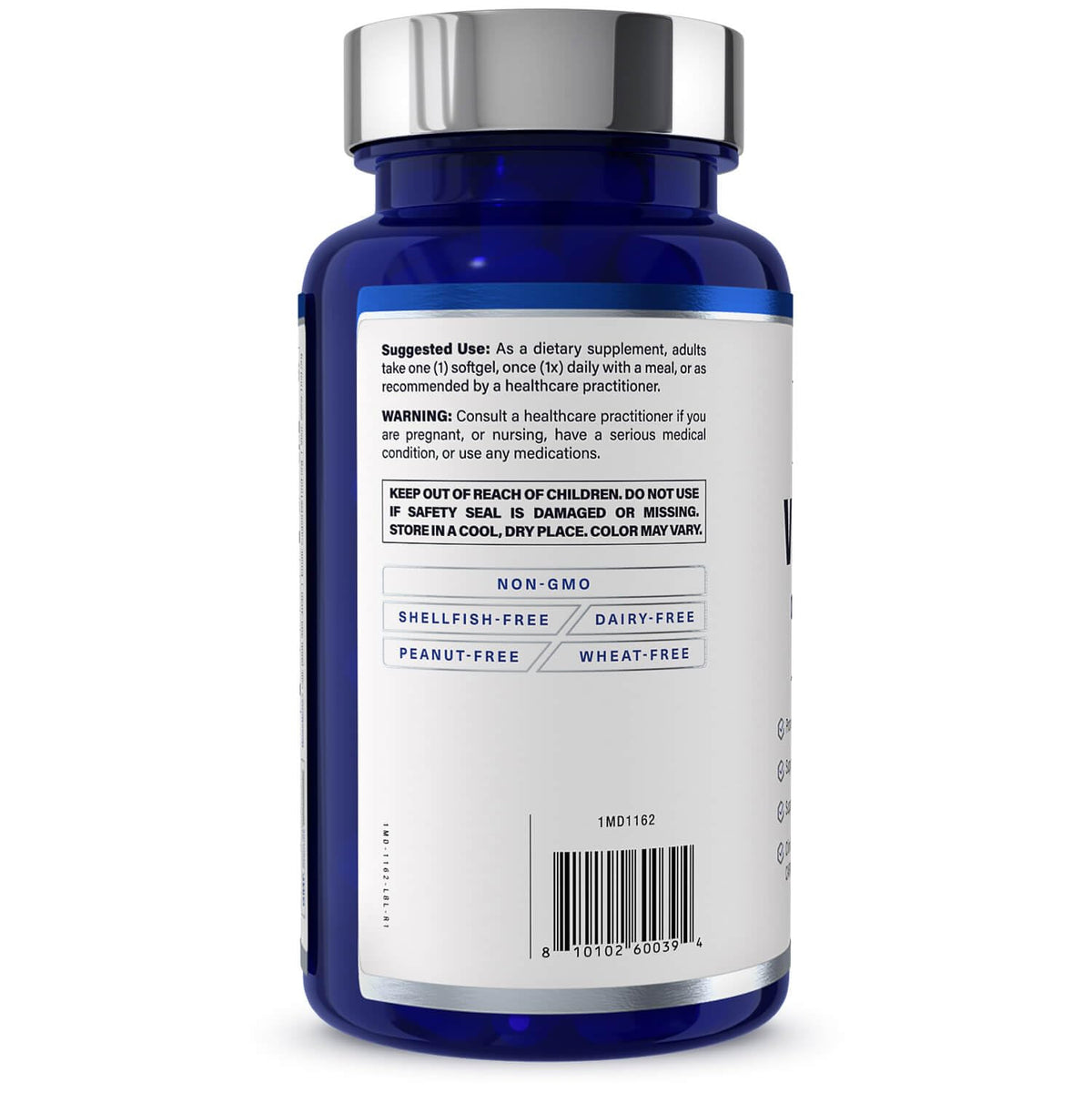 1MD Nutrition VisionMD Eye Vitamin CARMIS - Eye Supplement for Adults - with OptiLut Lutein & Zeaxanthin - Supports Vision Health Care, Everyday Eye Strain - FENGGESTORE20
