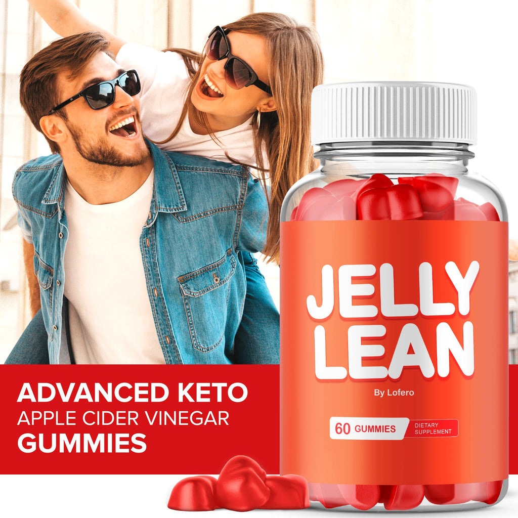 (2 Pack) Jelly Lean Gummies, JellyLean Gummys Loss Support Formula, Premium All-Natural Ingredients Advanced Maximum Strength for Overall Health & Wellness Supplement - FENGGESTORE20