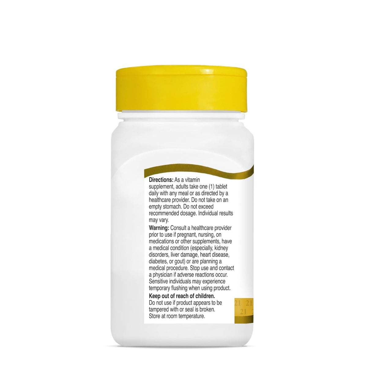 21st Century Niacinamide 500 mg Prolonged Release Tablets, 110 Count - FENGGESTORE20
