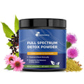 29-in-1 Full Spectrum Detox Powder | 5-Step Total-Body Reset for Liver, Lymphatic, Colon & Gut Support | Potent Earthy Taste - FENGGESTORE20