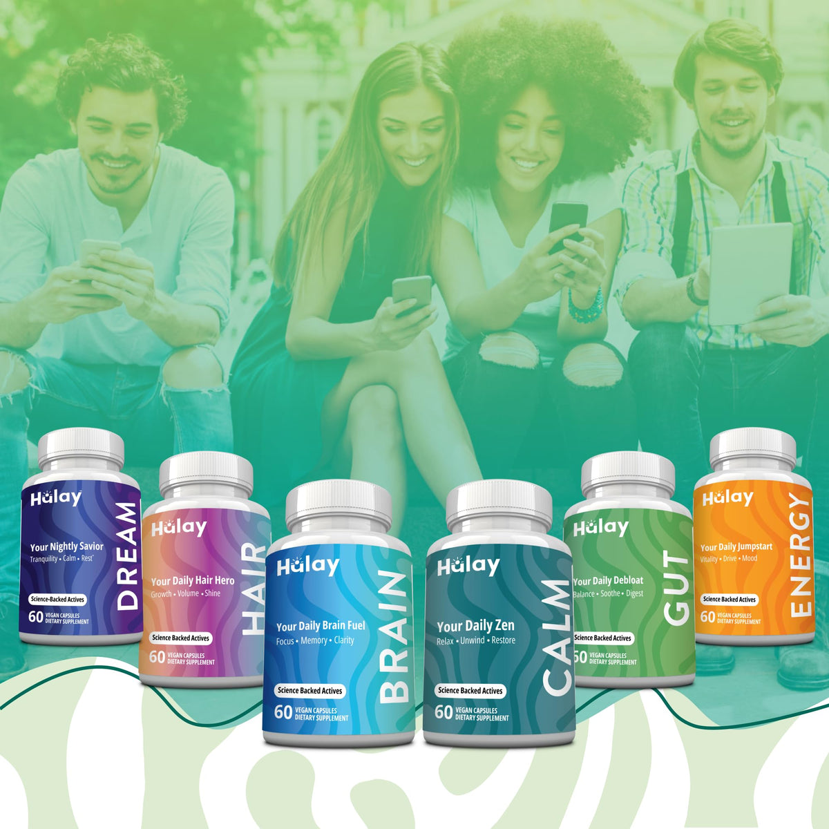 3-in-1 Gut Health Supplement - Debloat Pills - Gas and Bloating - Lactase, Protease, Amylase and Lipase Digestive Enzymes - Peppermint, Turmeric and Psyllium Husk Capsules - FENGGESTORE20