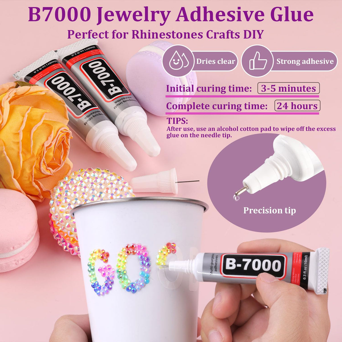34000Pcs Resin Jelly Rhinestones for Bedazzling, Multicolor 3mm Flatback Gems - FENGGESTORE20