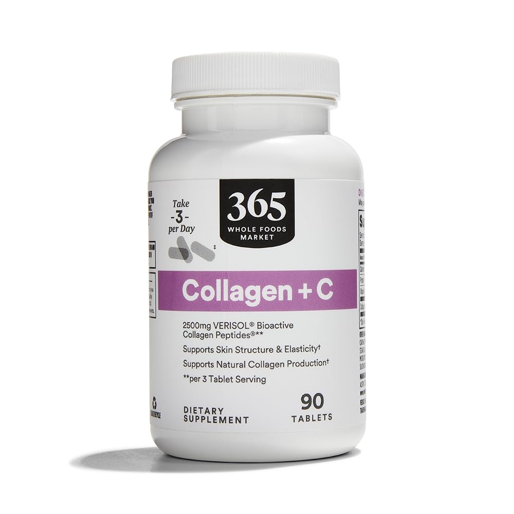 365 by Whole Foods Market, Collagen Verisol 2500Mg, 90 Count - FENGGESTORE20