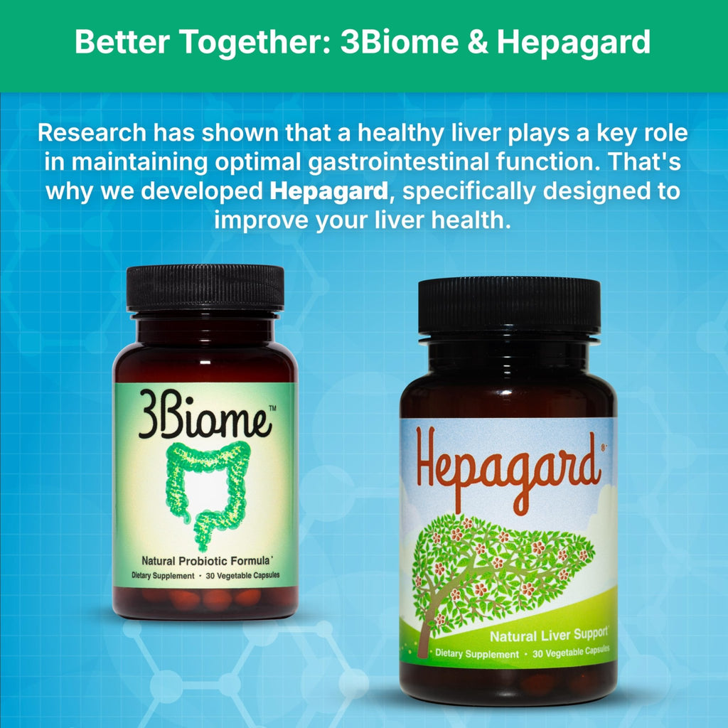 3Biome - Natural Probiotic Supplement - Non-GMO, Vegan, Gluten-Free - FENGGESTORE20