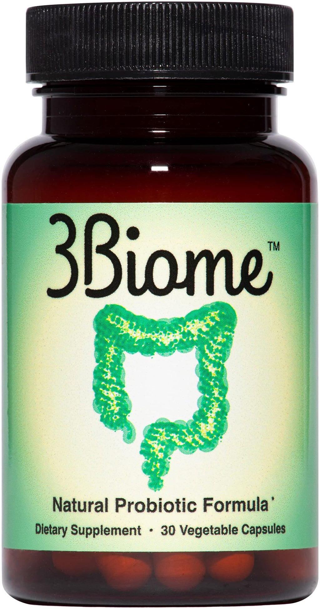 3Biome - Natural Probiotic Supplement - Non-GMO, Vegan, Gluten-Free - FENGGESTORE20