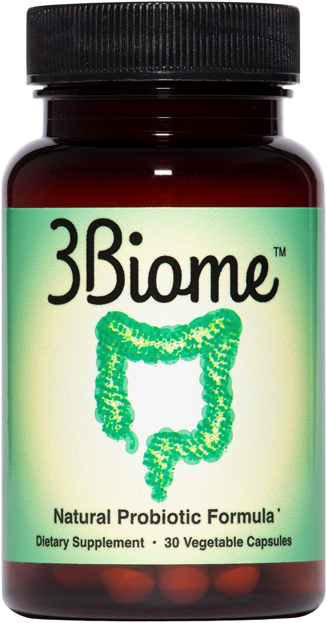 3Biome - Natural Probiotic Supplement - Non-GMO, Vegan, Gluten-Free - FENGGESTORE20