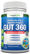 4-in-1 Probiotics, Prebiotics & Postbiotics with 18 Digestive Enzymes for Women & Men - Complete Gut & Digestive Support Supplement - FENGGESTORE20