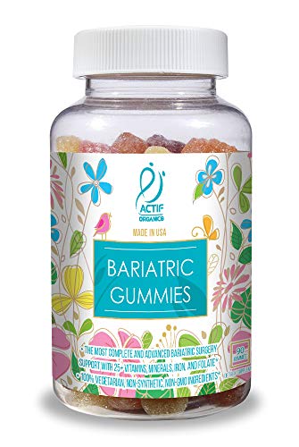 ACTIF Organic Bariatric Gummies with 25+ Organic Vitamins and Minerals for Bariatric Surgery Gastric Bypass Surgery, Advanced Formula - 90 Count ACTIFBuy Supplements Australia