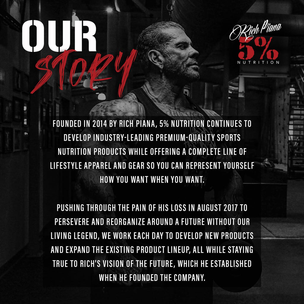 5% Nutrition Rich Piana Probio-75 Billion CFUs | Vegan, 14 Unique Strains - FENGGESTORE20