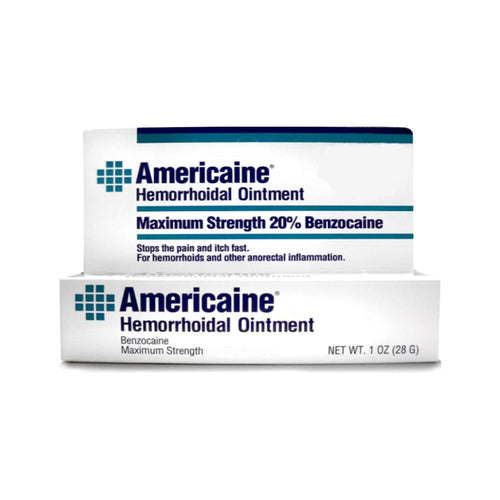 Americaine Hemorrhoidal Ointment Maximum Strength 20% Benzocaine 1 oz (Pack of 2) AmericaineBuy Supplements Australia
