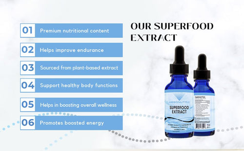 Absonutrix Superfood Extract 390 mg, 4 Oz Liquid, 302 Servings, Made in USA, Quick Absorption, Quality Potent Ingredients, Non-GMO, GMP Certified, Cruelty-Free Products Absonutrix buy supplements Au