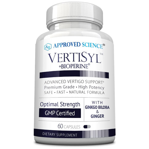 Approved Science VertiSyl - Ginkgo Biloba, Ginger, Vitamin D3, BioPerine - 60 Capsules - 1 Month Supply Approved ScienceBuy Supplements Australia