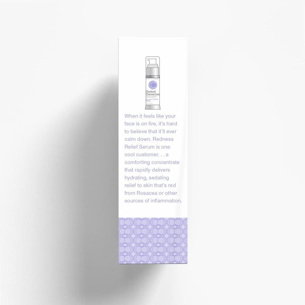 CONTROL CORRECTIVE Redness Relief Serum, 1 Oz - Botanical Extracts & Skin Balancing Vitamins, Calms, Hydrates & Strengthens Sensitive Skin, No Parabens Or Synthetic Dyes, Japanese Green Tea, Soothing