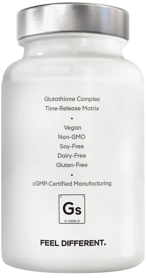 Amen Glutathione-SR+ Advanced Sustained-Release Supplement - 2-Month Supply - Reduced L-Glutathione - Galactomannans Fenugreek Seed - Time-Reduced Matrix - Non-GMO - 60 Capsules AmenBuy Supplements Australia