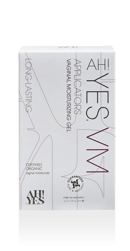 AH! YES® Long Lasting Vaginal Moisturizer for Vaginal Dryness, Water Based & Estrogen-Free, 6 Pre-Filled Applicators AH! YES buy supplements Au
