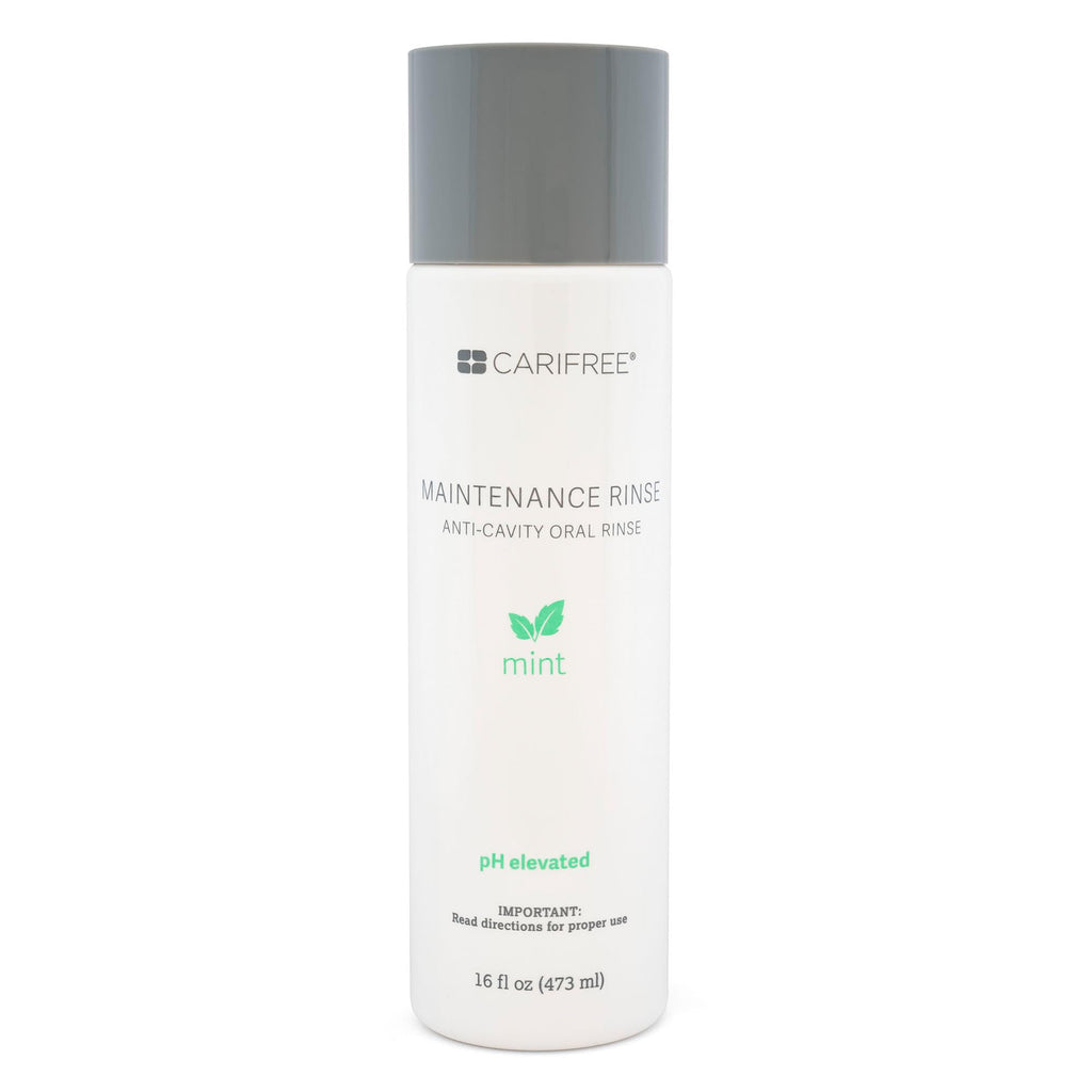 CariFree Maintenance Rinse, Mint Flavored, Anti-Cavity Fluoride Mouthwash, Dentist Recommended, Prevents Oral Decay, Freshens Breath, Alcohol-Free,
