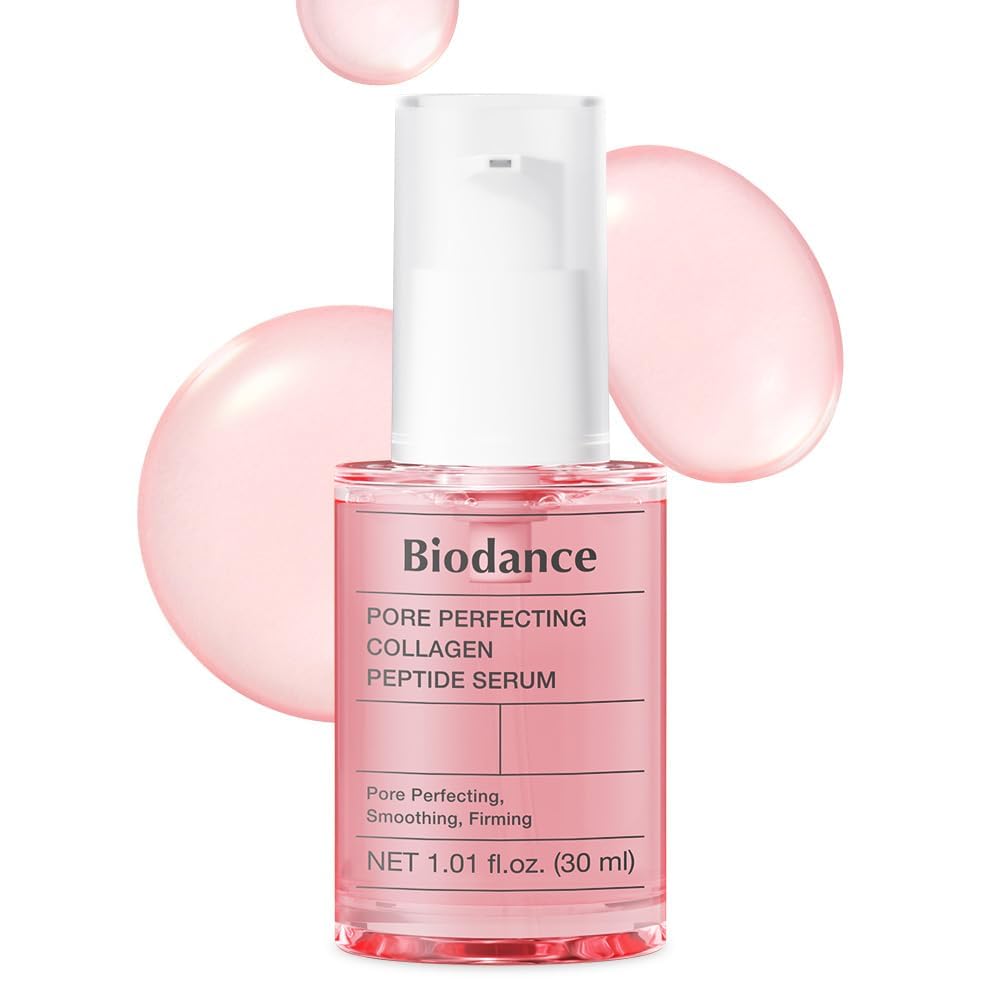 BIODANCE Pore Perfecting Collagen Peptide Serum, Skin Firming & Radiance, Plumping,