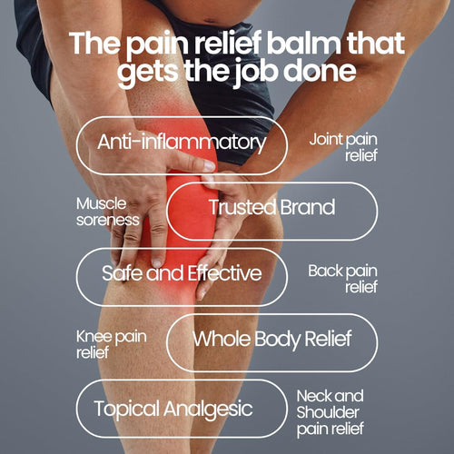 Aboniki Powerful Topical Pain Relief Balm with Natural Ingredients | Powerful Analgesic Soothing Relief for Joints & Muscle Pain, Soreness, Cramps | Long Lasting Full Body Rub (2 Glass Jars) AbonikiBuy Supplements Australia