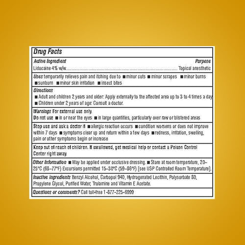 ASPERFLEX™ Lidocaine Pain Relief Cream 4% - Fast-Acting Numbing Cream for Muscle & Joint Pain, Arthritis, Backache, and More - 15G ASPERFLEXBuy Supplements Australia