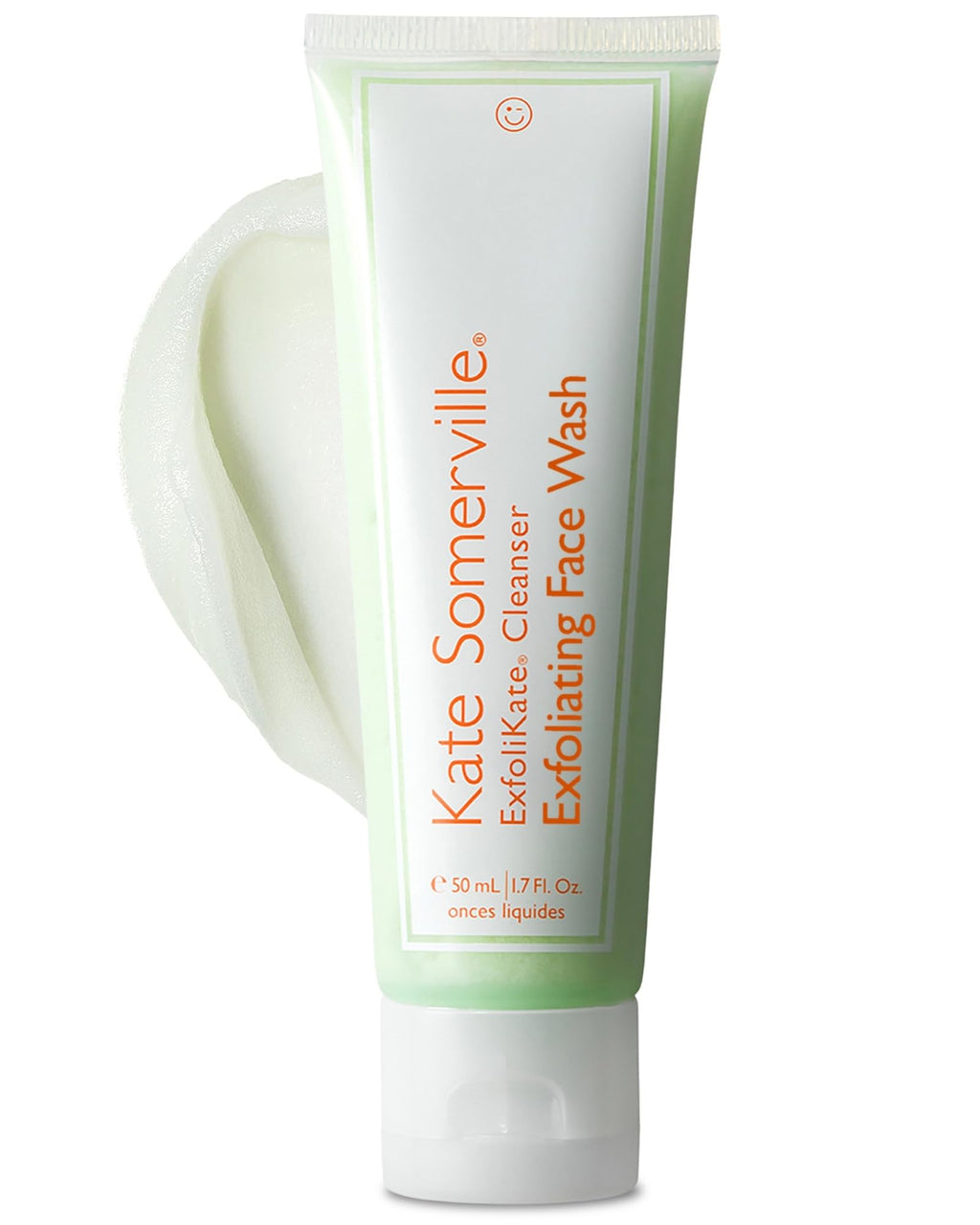 Kate Somerville ExfoliKate Cleanser – Daily Exfoliating Foaming Face Wash, Clinically Formulated Glycolic Acid and Lactic Acid Gentle