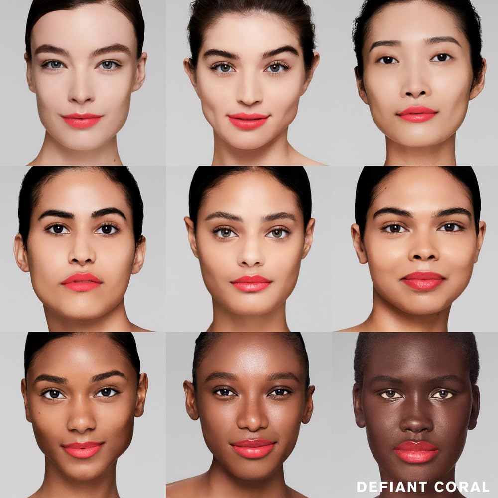Estée Lauder Pure Color Long Lasting Cream Lipstick for Women with Cream Finish | Plumping & Nourishing, 0.12 Ounce, 320 Defiant Coral Estée LauderBuy Supplements Australia
