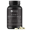 Primitive Scientific Whole Food Daily Essential Multivitamins for Adults and Seniors - 2X a Day - Vitamin A, C, D, E, B12 and Minerals Primitive Scientific