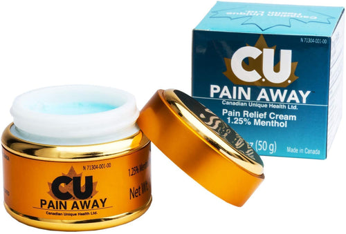 Arthritis Pain Relief Cream - C.U. Pain Away. Reduce Inflammation, Improve Mobility, Rapid Relief. Effective Muscle and Joint Pain Relief. All-Natural Ingredients. C.U. Pain AwayBuy Supplements Australia