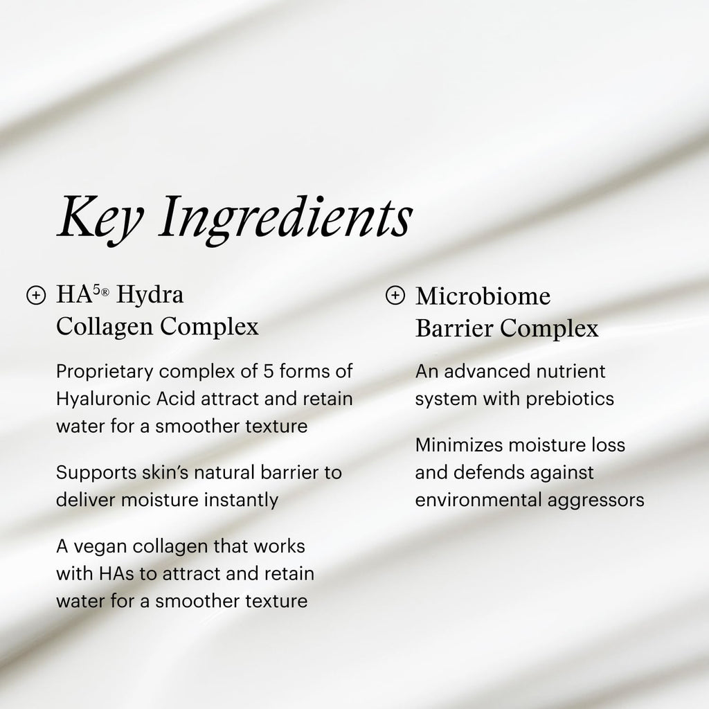 SkinMedica HA⁵ Hydra Collagen Water Burst Face Moisturizer with Vegan Collagen - Plumping Face Cream with Microbiome Barrier Complex for 24-Hour Hydration