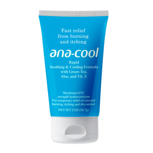 Ana-Cool Herbal Hemorrhoid Relief Cream - Fast Soothing for Bug Bites, Rashes, Irritations & More - 1% Hydrocortisone with Witch Hazel, Aloe & Vitamin E - Physician-Developed, 2 oz Tube Ana-CoolBuy Supplements Australia