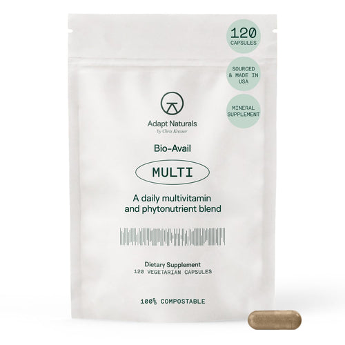 Adapt Naturals Multivitamin for Women & Men, Bioavailable Easy-to-Absorb Multivitamin Daily Supplement with Biotin, Niacin, Vitamin A, B, C, D, E, K1, Zinc, Magnesium - Immune Support - 30 Day Supply ADAPT NATURALS BY CHRIS KRESSERBuy Supplements Australia