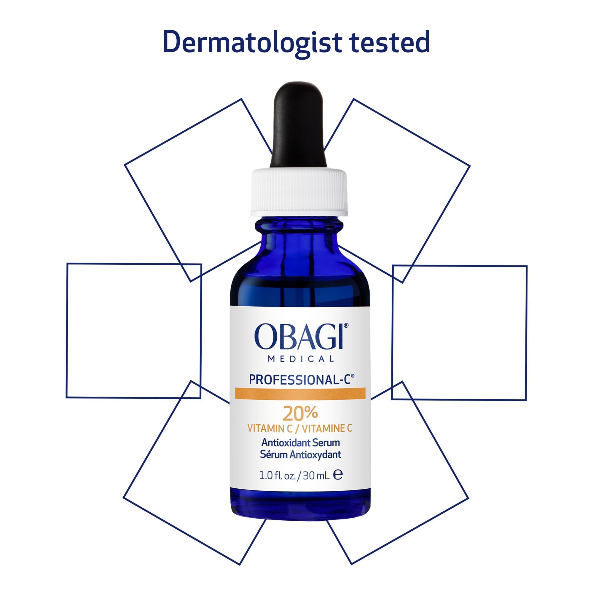 Obagi Professional-C 20% Vitamin C Serum – Helps Brighten Skin Tone and Minimize the Appearance of Fine Lines & Wrinkles – 0.42 oz