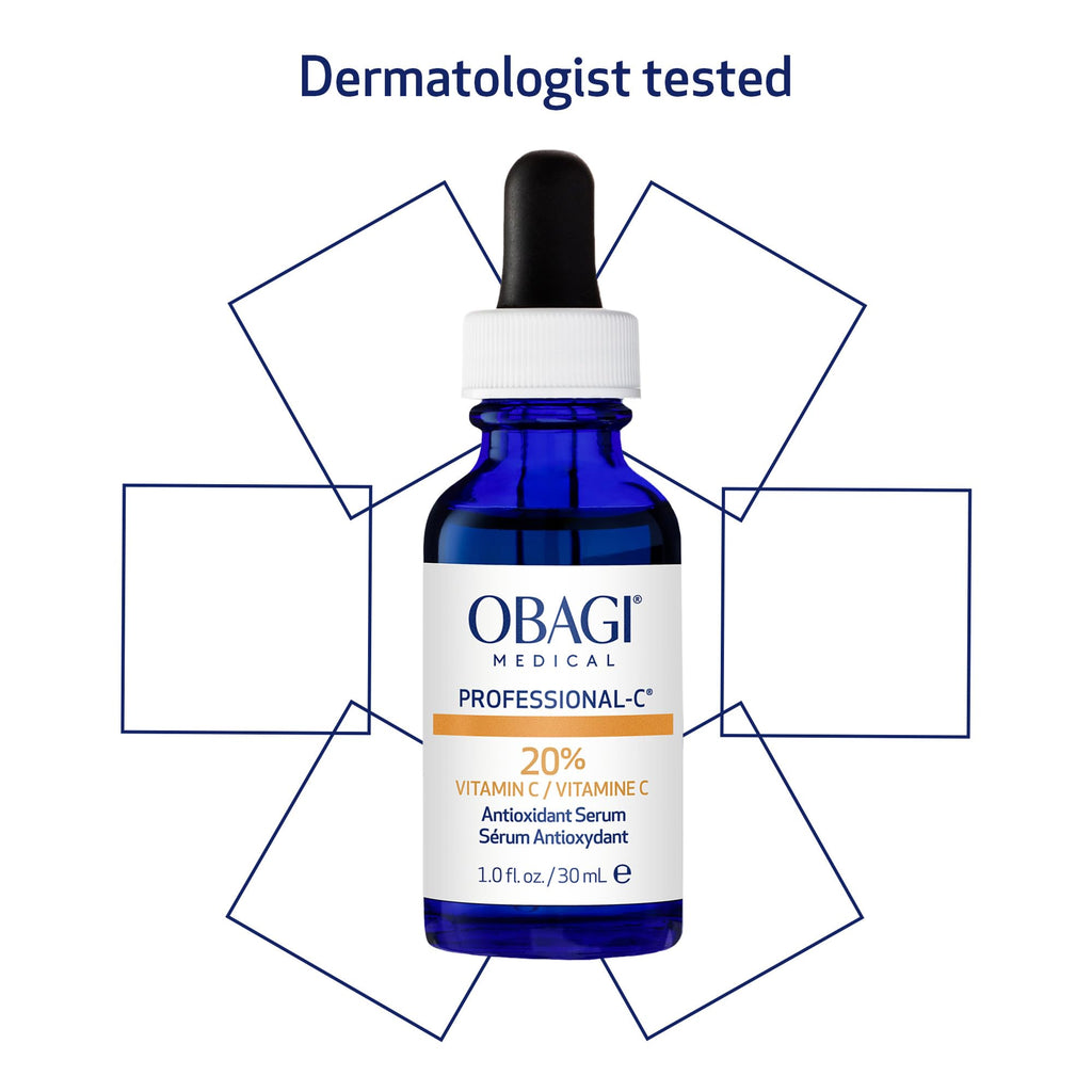 Obagi Medical Professional-C 20% Vitamin C Serum - Helps Brighten Skin Tone and Minimize the Appearance of Fine Lines & Wrinkles - 1 oz