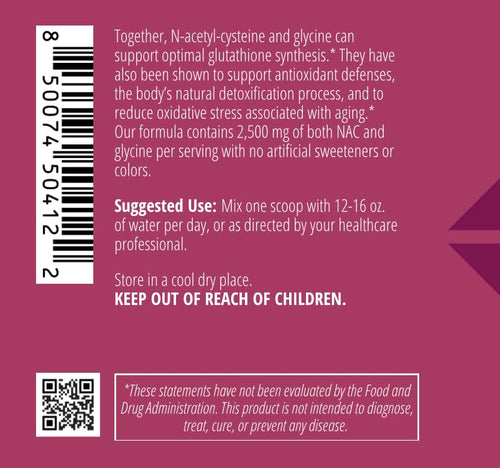 Apeiron Elementals NAC + Glycine Powder - 2500mg - Glutathione Production, Immune Support, & Cellular Energy Apeiron ElementalsBuy Supplements Australia