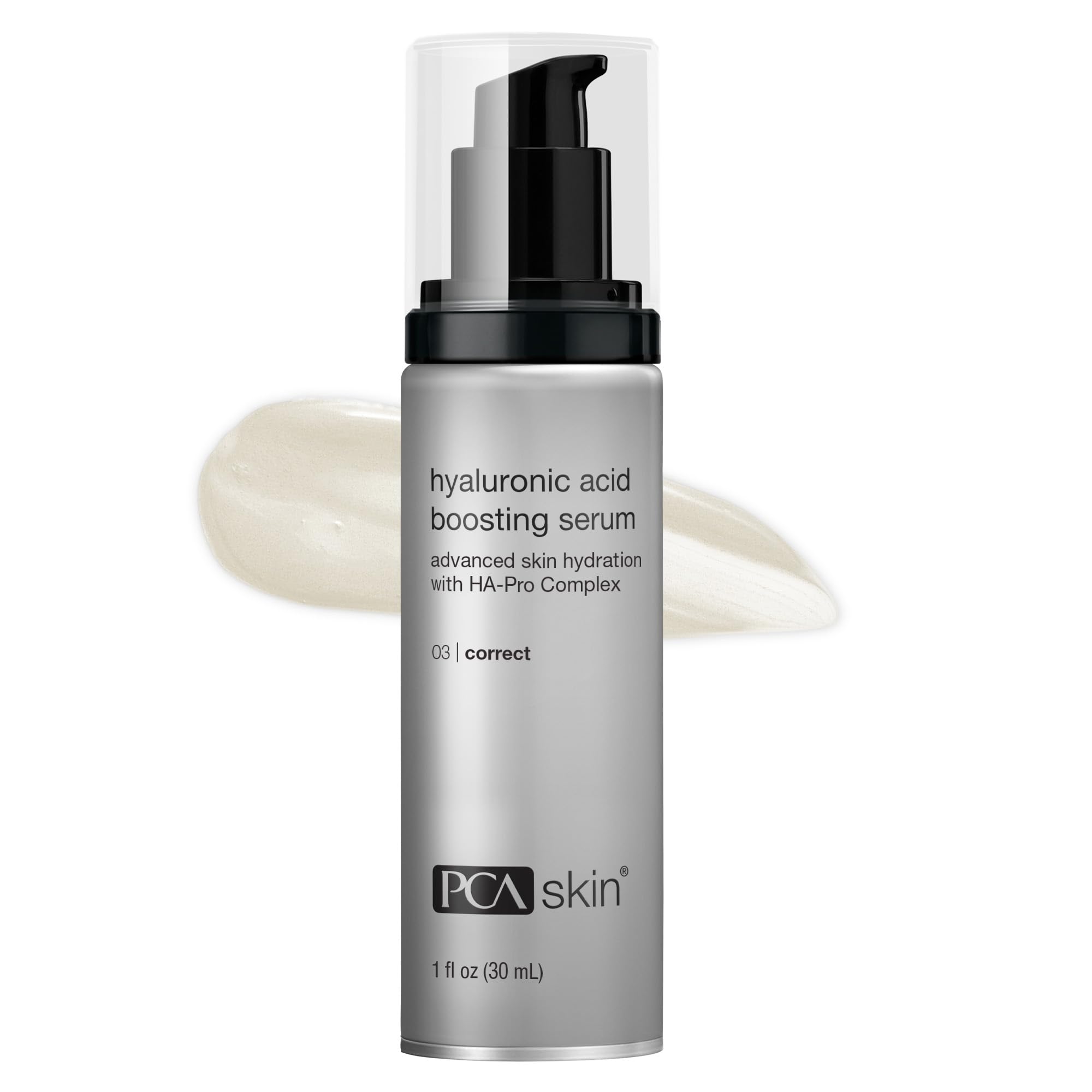 PCA SKIN Hyaluronic Acid Boosting Face Serum, Hyaluronic Acid Serum for Face Made with Niacinamide and Ceramides, Helps Reduce Fine Lines and Wrinkles