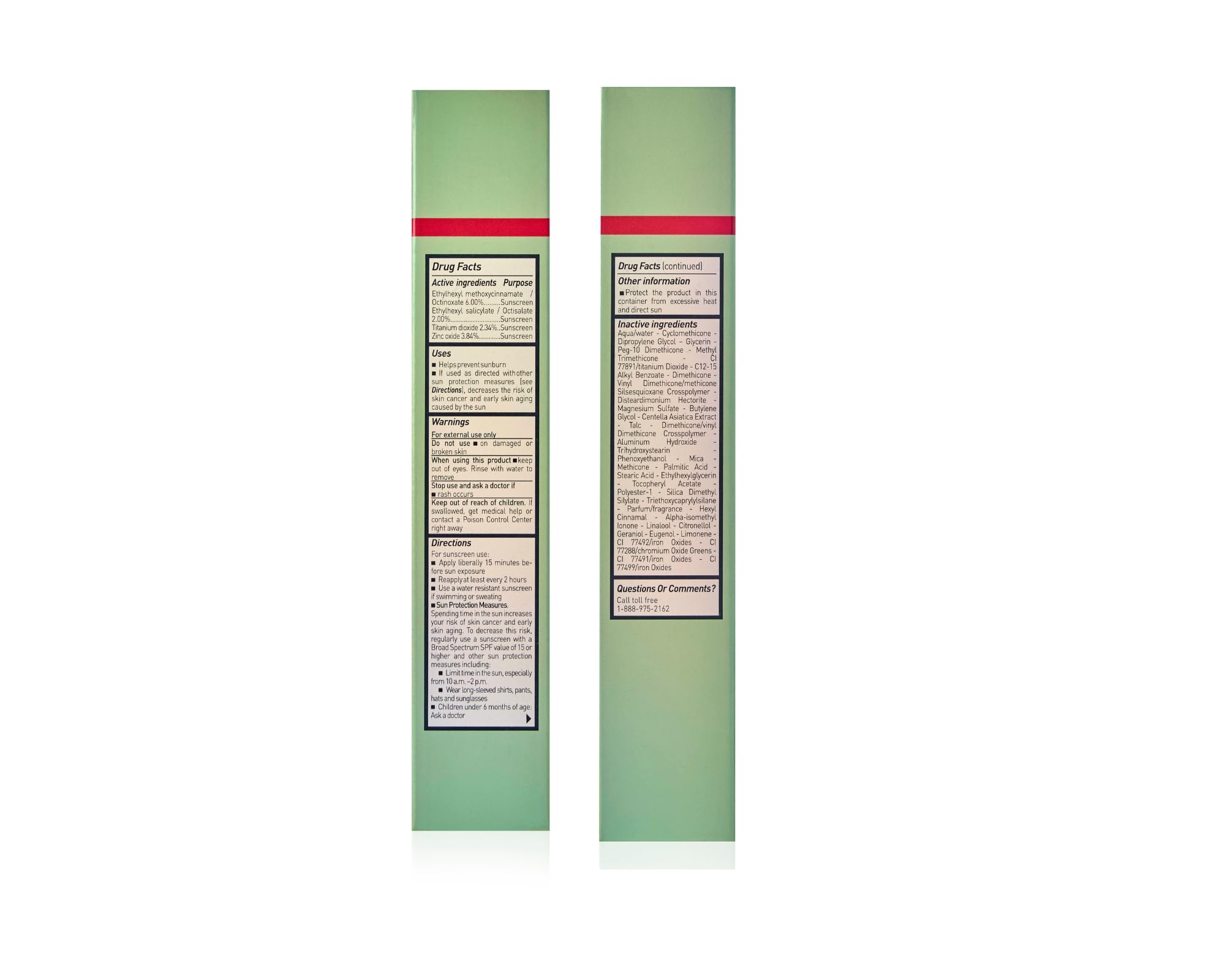 Erborian CC Red Correct - Skincare-First Green Color Corrector with Centella Asiatica, Illuminating Color Corrector