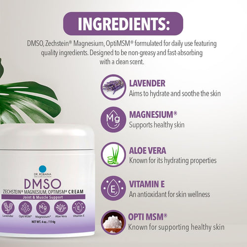 Arnica & DMSO Gel Recovery Bundle – 99.9% Pure Pharmaceutical Grade DMSO & Arnica Roll-On | Lavender Cream & Fast-Absorbing Gel | Hydrating & Non-Greasy | Made in USA Dr. RobainaBuy Supplements Australia