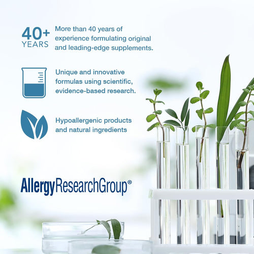 Allergy Research Group PhytoCort Supplement - Respiratory Support, Lung Health, Lung Detox, Lung Cleanse, Healthy Breathing, Herbal Support, Reishi, Licorice, Noni, Vegetarian Capsules - 120 Count Allergy Research GroupBuy Supplements Australia