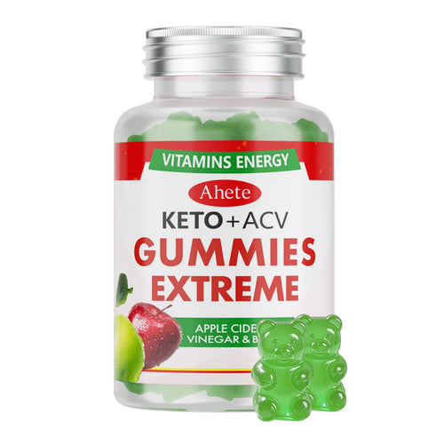 Ahete Keto Apple Cider Vinegar Gummies with Vitamin B6, B12, Folate & Beet Root, Keto ACV Gummies Supports Daily Wellness & Metabolism, Natural Apple Flavor, 60 Gummies (30 Day Supply) AheteBuy Supplements Australia