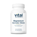 Vital Nutrients Magnesium Glycinate + Malate - 120mg Vegan Magnesium Supplement for Women and Men - Muscle, Heart, Bone Support* - Promotes Relaxation - Gluten, Dairy and Soy Free - 100 Capsules Vital NutrientsBuy Supplements Australia