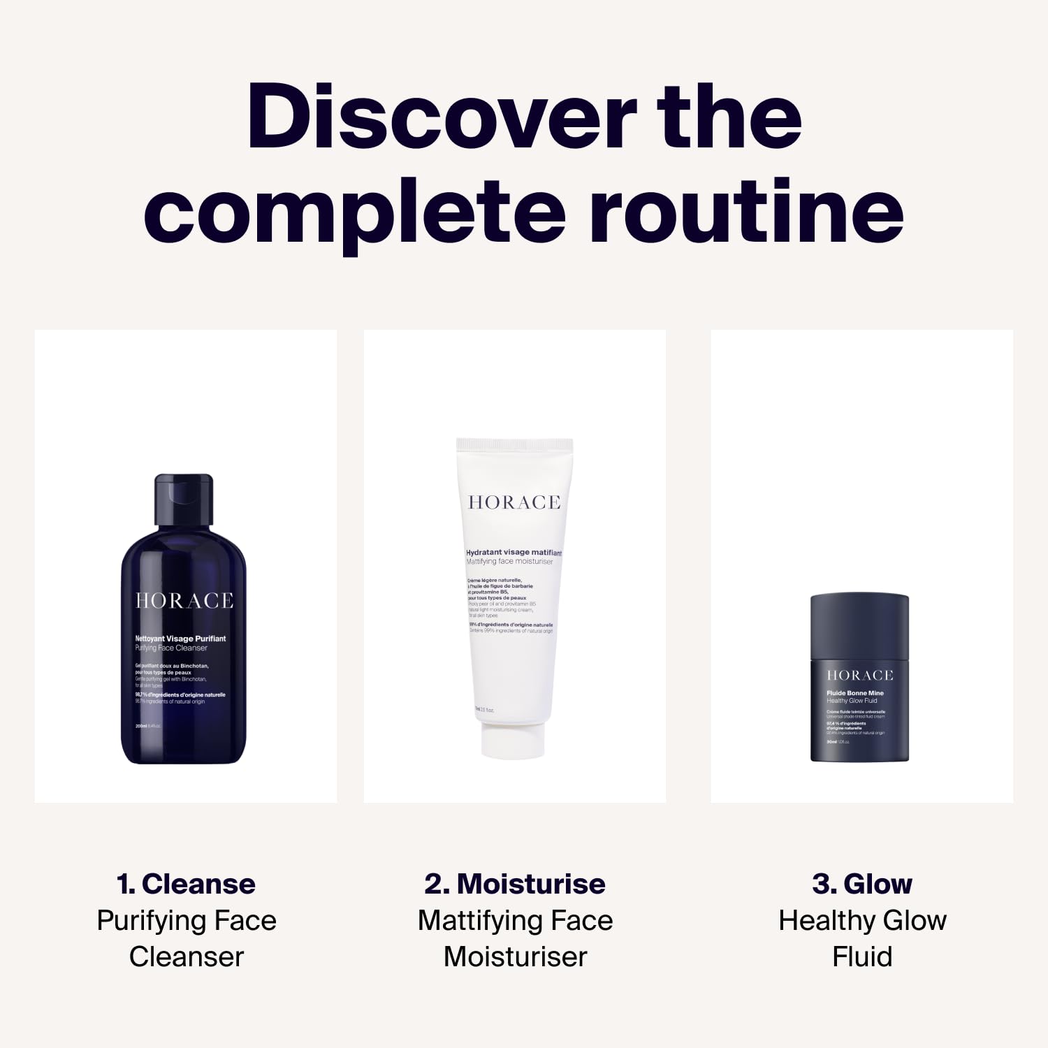 HORACE Healthy Glow Fluid for Men – Tinted Fluid Cream – Universal Shade for All Skin Types – 97% Organic & Natural Ingredients – No Parabens, Silicones, or Mineral Oils – 30 ml HORACEBuy Supplements Australia