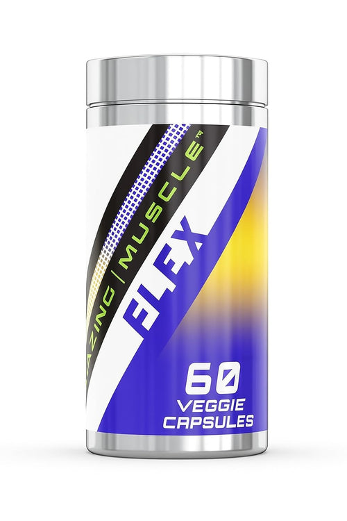 Amazing Muscle Flex Advanced Formula Supplement | Contains: Turmeric Extract, BioPerine, White Willow & More | Vegetarian Capsules | Non-GMO | Gluten-Free | Made in USA (1 Pack | 60 Count) Amazing MuscleBuy Supplements Australia