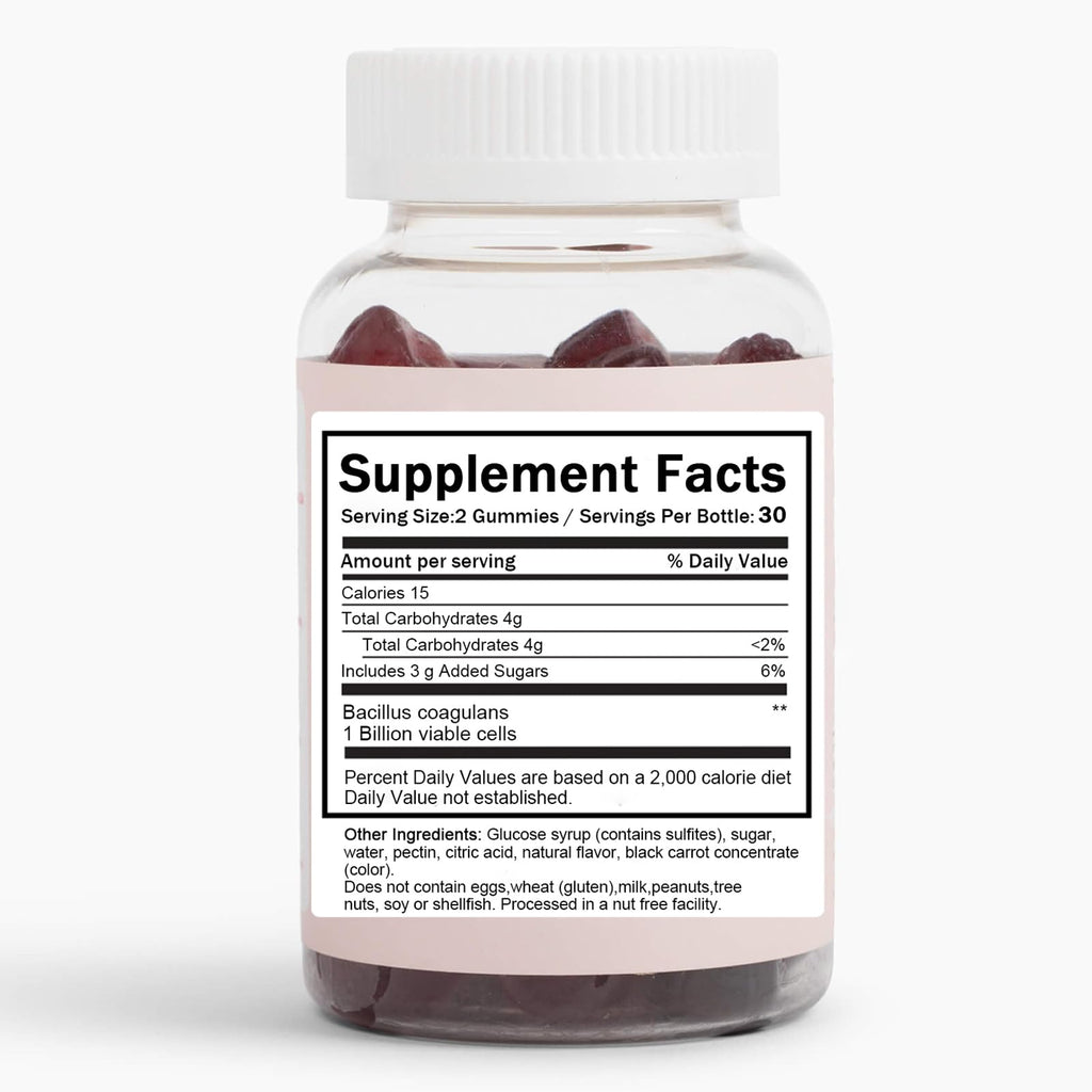 6525080 Clean Prebiotic Fiber Gummy, Clean Fiber Gummies for Men, Men Prebiotic Supplement for Digestive Gut Health, Non-GMO, 60 Gummies - FENGGESTORE20