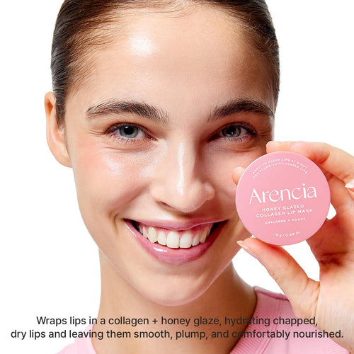 Arencia Honey Glazed Collagen Lip Mask, Overnight Lip Treatment with Collagen and Honey, 0.52 oz ARENCIABuy Supplements Australia