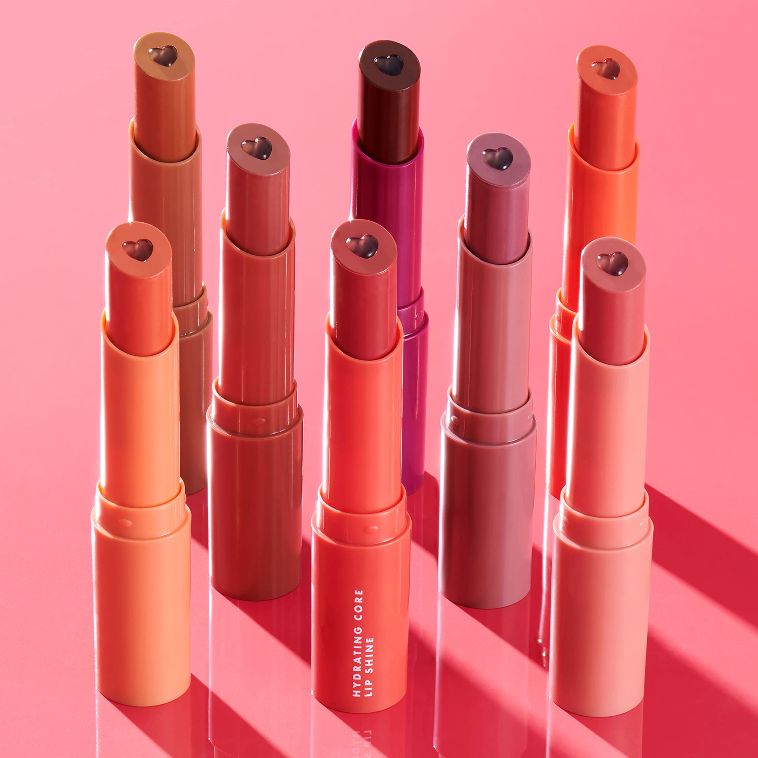e.l.f. Hydrating Core Lip Shine, Lip Balm For A Sheer Tint Of Color & Soft Shine, Made With Nourishing Vitamin E, Vegan & Cruelty-Free, Ecstatic e.l.f.Buy Supplements Australia